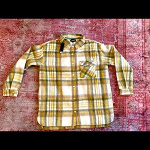 Monrow plaid flannel jacket~
